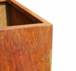 Cortenstalen plantenbak 50x50x35 - Afbeelding 3