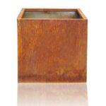 Cortenstalen plantenbak 50x50x35