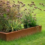 Cortenstalen plantenbak 125x60x60